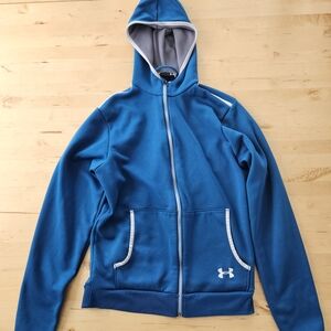 Under Armour Womens Blue Zip Hoodie Jacket